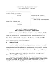 Windows XP / United States v. Microsoft / Middleware / Microsoft / Game engine / Application software / Microsoft litigation / Software / Systems engineering / Computing