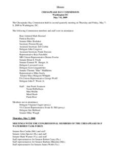 Chesapeake Bay Watershed / Biofuels / Fuels / Chesapeake Bay Foundation / Chesapeake Bay Program / Chris Van Hollen / Sustainable biofuel / Maryland / Brian E. Frosh / State governments of the United States / Sustainability / Environment