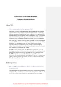 Attachment - TPP FAQ - Draft 2