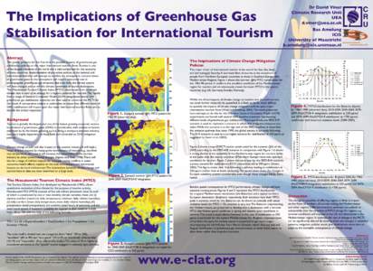 The Implications of Greenhouse Gas Stabilisation for International Tourism Abstract The Implications of Climate Change Mitigation Policies