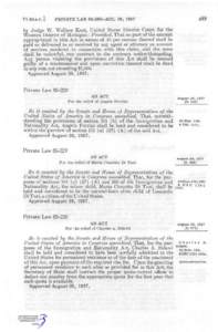 71 S T A T . ]  PRIVATE LAW[removed]AUG. 29, 1957 A89
