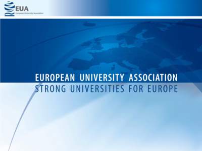 European Higher Education Area / Knowledge / University / European University Association / Doctorate / Education / Academia / Higher education