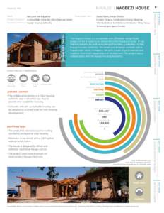 Low-energy building / Sustainable building / Sustainable architecture / Heating /  ventilating /  and air conditioning / Energy conservation / Navajo Nation / Navajo people / Passive solar building design / Passive cooling / Architecture / Environment / Sustainability