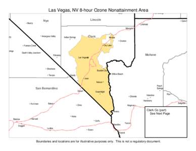 Las Vegas, NV 8-hour Ozone Nonattainment Area Carp Lincoln Lincoln