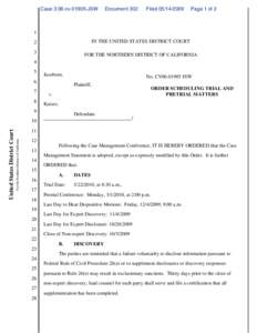 Case 3:06-cvJSW  Document 302 Filed