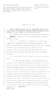 MISSISSIPPI LEGISLATURE  REGULAR SESSION 2006 By: Representatives Davis, Barnett, Beckett, Bondurant, Bounds, Chism, Denny, Ellington,