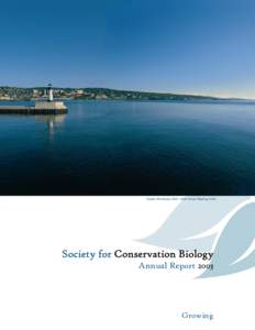 Duluth, Minnesota, USA—SCB Annual Meeting, 2003  Society for Conservation Biology Annual ReportGrowing