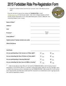 Microsoft Word - Forbidden Ride registration form 2015.docx