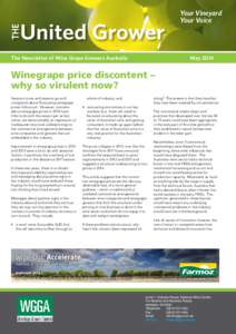 Your Vineyard Your Voice The Newsletter of Wine Grape Growers Australia  May 2014