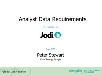 Analyst Data Requirements Presentation to AprilPeter Stewart
