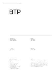 Typesetting / Digital typography / OpenType / Typeface / BTP / Software