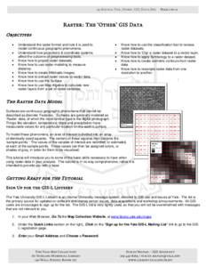 Microsoft Word - 04-Raster_The_Other_GIS_Data.doc