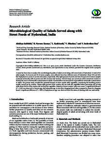 Hindawi Publishing Corporation International Journal of Microbiology Volume 2014, Article ID[removed], 6 pages http://dx.doi.org[removed][removed]Research Article