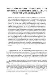 False Claims Act / Vicarious liability / Government procurement in the United States / KBR / Legal liability / Law / Tort law / Common law