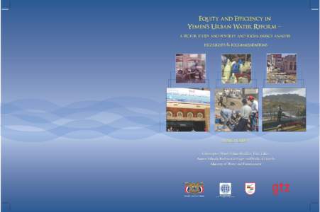 Equity and Efficiency in Yemen’s Urban Water Reform – A Sector Study and Poverty and Social Impact