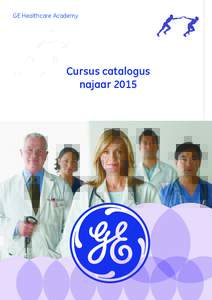 GE Healthcare Academy  Cursus catalogus najaar