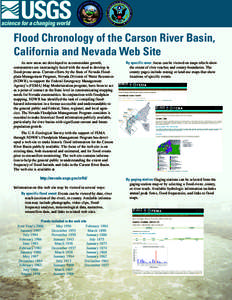 Flood Chronology of the Carson River Basin, California and Nevada Web Site