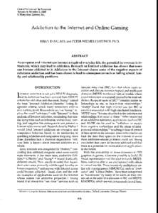 Behavioral addiction / Video game genres / Virtual economy / Massively multiplayer online role-playing games / Windows games / Video game addiction / Internet addiction disorder / Social interaction in MMORPGs / Computer addiction / Games / Digital media / Ethics