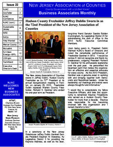 NEW JERSEY ASSOCIATION of COUNTIES  Issue 22 NJAC  1