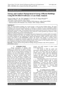 Environment / Low-energy building / Building engineering / Sustainable architecture / Energy policy / Zero-energy building / Building envelope / RETScreen / Passive solar building design / Architecture / Construction / Sustainable building