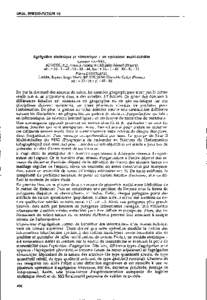 ORAL PRESENTATION 99  Agregation statistique et semantique : un operateur multi·echelles Laurent RAYNAL, IGN/COGIT,2, Avenue Pasteur[removed]Saint-Mande (France),