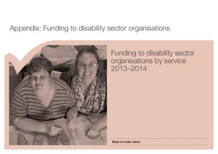 Disability Services Commission Annual ReportAppendix