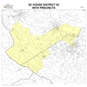 SC HOUSE DISTRICT 62 WITH PRECINCTS Jamonica Ln Williams Hw y