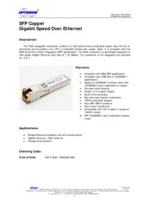 Ethernet / Computing / Network architecture / IEEE 802 / Gigabit Ethernet / Transceiver / Ethernet over twisted pair / IEEE 802.3 / Medium-dependent interface / Autonegotiation / Small form-factor pluggable transceiver / QSFP