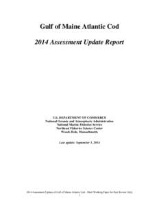 Stock assessment / Atlantic cod / Discards / Cod / Overfishing / Fish mortality / Fish stock / Fish / Fisheries science / Gadidae