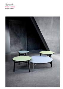 Sputnik busk + hertzog Borde / Tables Agertoft 2, Durup DK-7870 Roslev