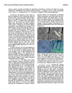 Geology / Elysium quadrangle / Zunil / Impact crater / Lyot / Moon / Borealis quadrangle / Bach quadrangle / Planetary science / Geomorphology / Lunar science