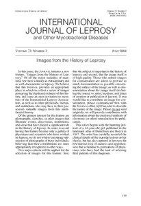 Health / Clofazimine / Epidemiology of leprosy / Erythema nodosum / Leprostatic agent / Medicine / Leprosy / Tropics