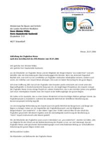 Aktionsgemeinschaft zur Förderung des Airports Weeze  in Kooperation mit FLUGHAFEN FEUERWEHR