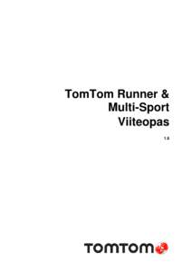 TomTom Runner & Multi-Sport