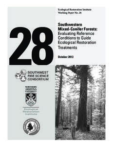 28  Ecological Restoration Institute Working Paper No. 28  Southwestern