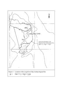 N  Approximate Boundary of the Lung Kwu Chau Archaeological Site 龍鼓洲考古㆞點的大約邊界