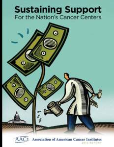 Sustaining Support For the Nation’s Cancer Centers 2013 REPORT  Table of Contents