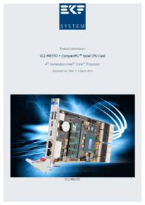 Open standards / CompactPCI Serial / PCI Express / PICMG / Nvidia Ion / CompactPCI / Serial ATA / Computer hardware / Computer buses / Standards organizations