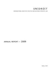 Microsoft Word - CD_89_2 - Annual Report 2009.doc