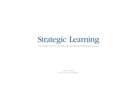 Business process improvement / Strategic leadership / Strategic information system / Business / Management / Strategic planning