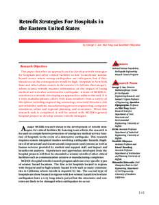 Retrofit Strategies For Hospitals in in the Eastern United States[removed])