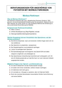 0283_SO_V1.0_Angehörigenblatt Morbus Parkinson
