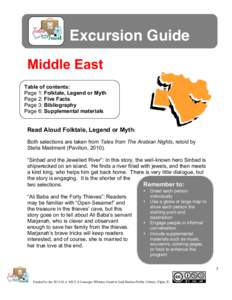 Microsoft Word - Excursion Guide to Middle East.doc