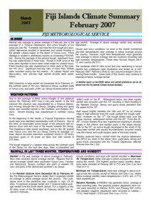 Meteorology / Rewa Province / Suva / Rain / Fiji / Labasa Airport / 2008–09 South Pacific cyclone season / Cyclone Cliff / Geography of Oceania / Oceania / Vanua Levu