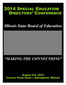 2014 Special Education Directors’ Conference Program