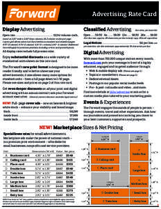 Microsoft PowerPoint - New Rate Card