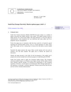 Electric power transmission systems / Electric power distribution / European Network of Transmission System Operators for Electricity / Electricity market / Wide area synchronous grid / Electric power transmission / European Union / Electrical grid / Competition law / Electric power / Energy / Electromagnetism