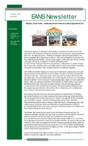 Microsoft Word - EANS Newsletter1-2014.doc