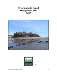 Crowninshield Island Management Plan 2007 ©