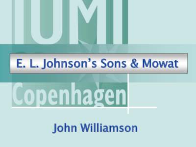 E. L. Johnson’s Sons & Mowat  John Williamson The ROUGH GUIDE to
